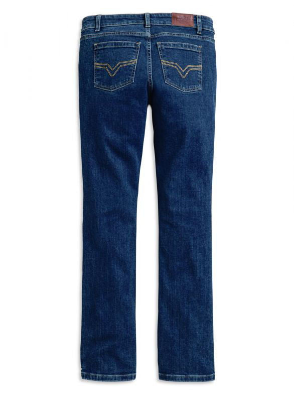 Load image into Gallery viewer, Women&#39;s Straight Leg Mid-Rise Jeans
