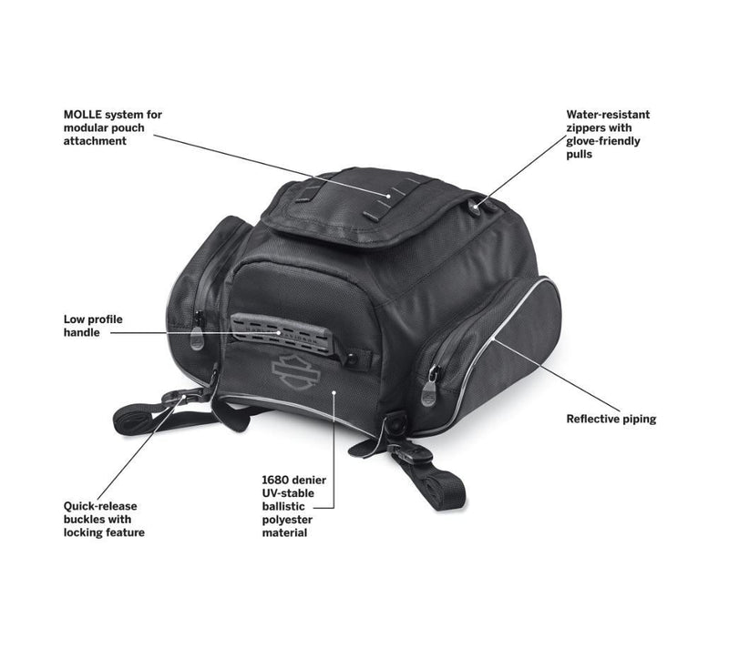 Load image into Gallery viewer, Onyx Premium Luggage Tail Bag
