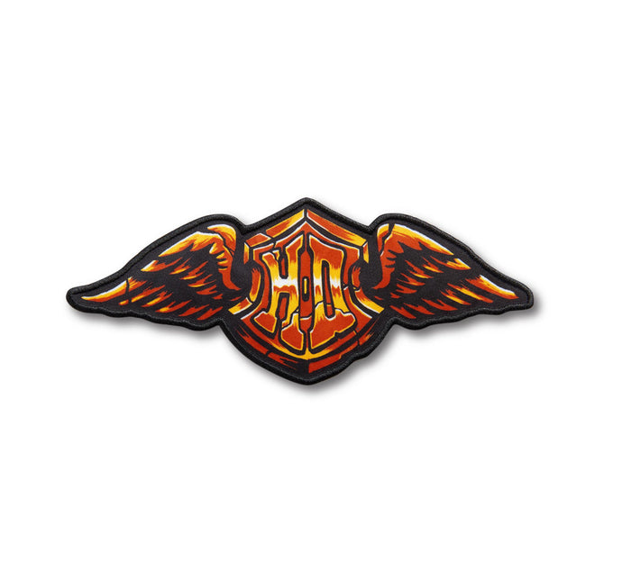 Stone Wings Iron-On Patch