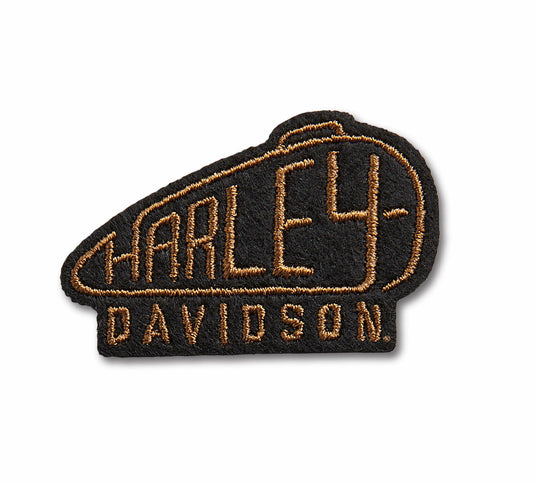 Harley Tank Small Iron-On Patch