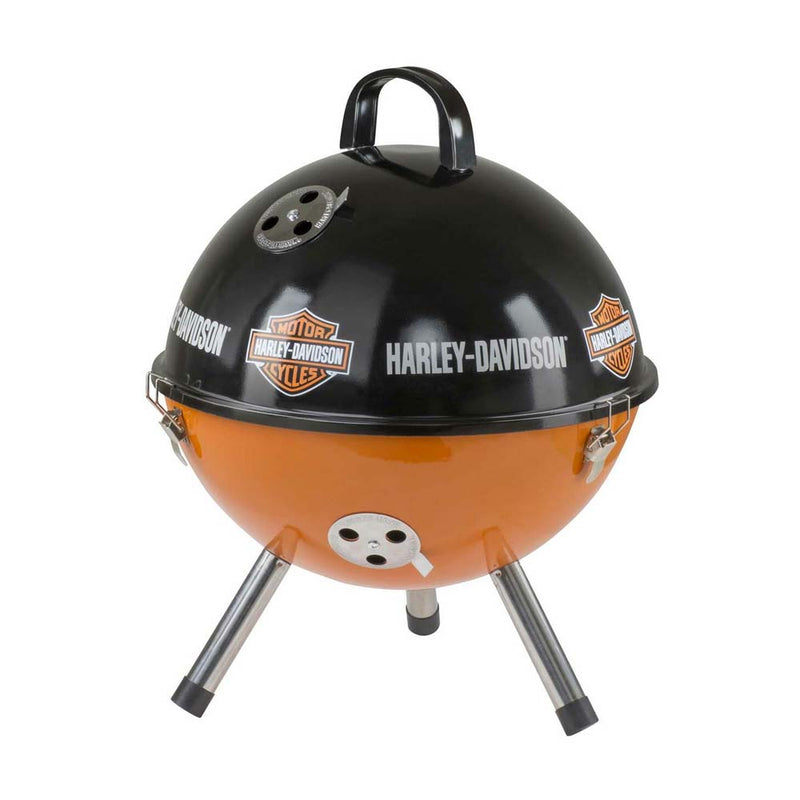 Load image into Gallery viewer, Bar &amp; Shield Logo Portable Charcoal Grill
