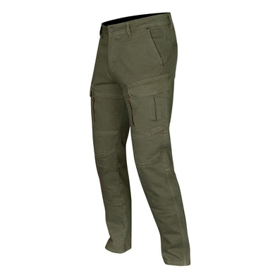 Men's Warren Cargo Motorcycle Jeans - Olive