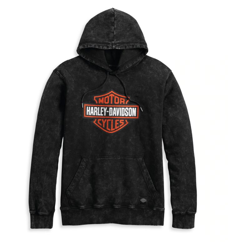 Load image into Gallery viewer, Black Beauty Men&#39;s Westcoast Bar &amp; Shield Hoodie
