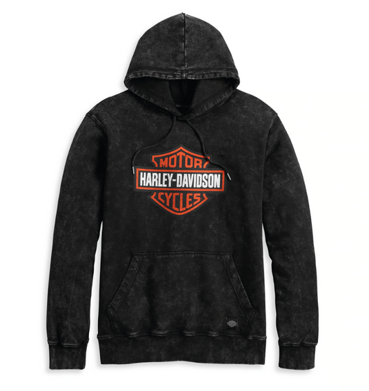 Black Beauty Men's Westcoast Bar & Shield Hoodie