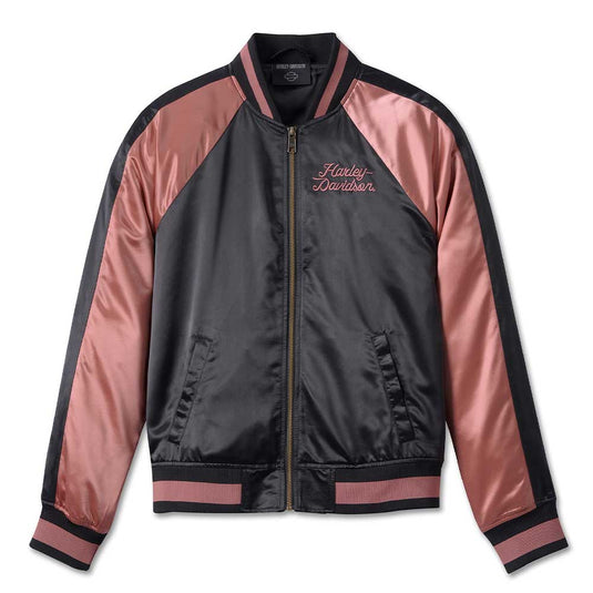 Women's Classic Bar & Shield Bomber Jacket