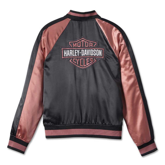 Women's Classic Bar & Shield Bomber Jacket