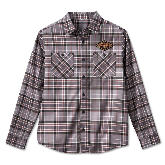 Men's 120th Anniversary Plaid Shirt - Grey Plaid