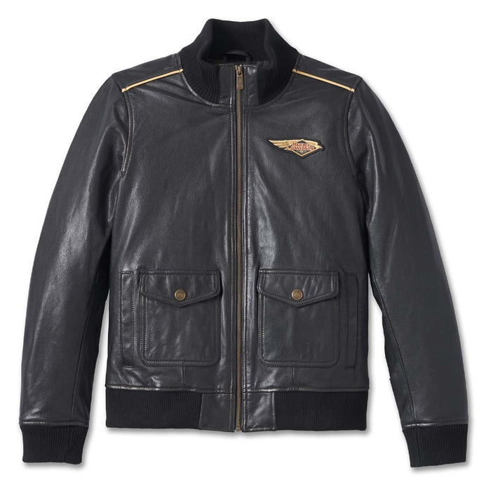 Women's 120th Anniversary Bomber Leather Jacket