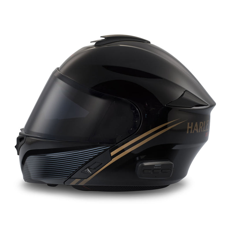 Load image into Gallery viewer, Outrush R Modular Bluetooth Helmet - Gloss Black
