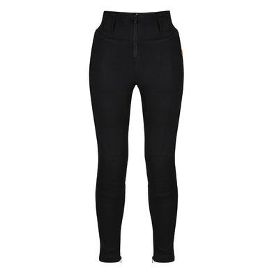 Women's Zip Leggings - Black