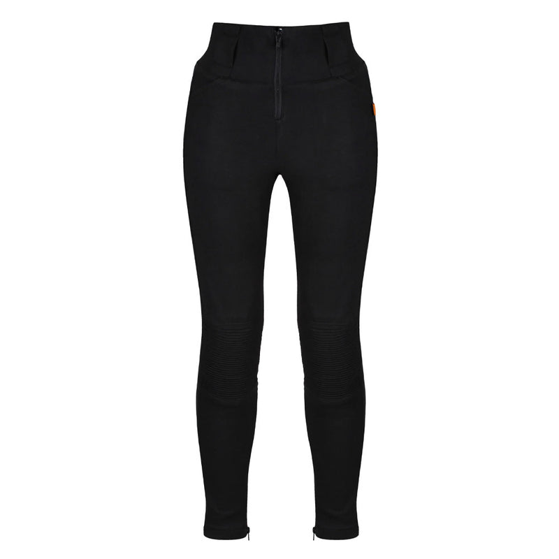 Load image into Gallery viewer, Women&#39;s Zip Leggings - Black
