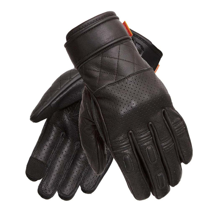 Men's Clanstone D3O® Leather Gloves - Black