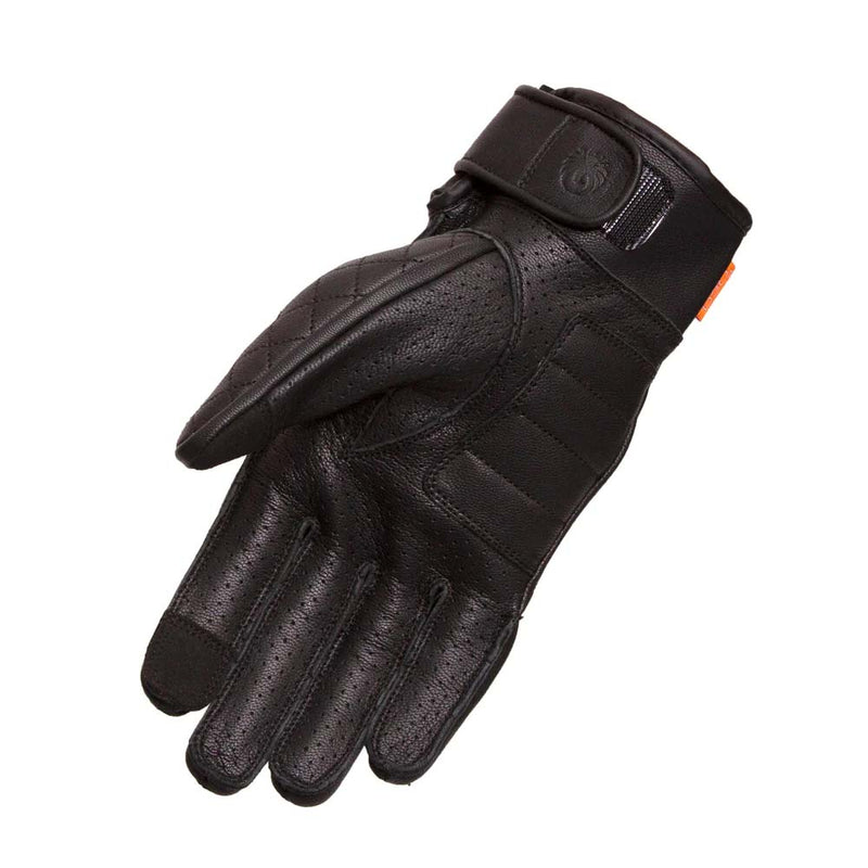 Load image into Gallery viewer, Men&#39;s Clanstone D3O® Leather Gloves - Black
