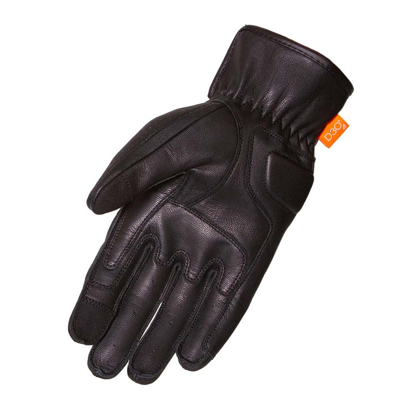 Load image into Gallery viewer, Men&#39;s Leigh D3O® Leather Gloves - Black
