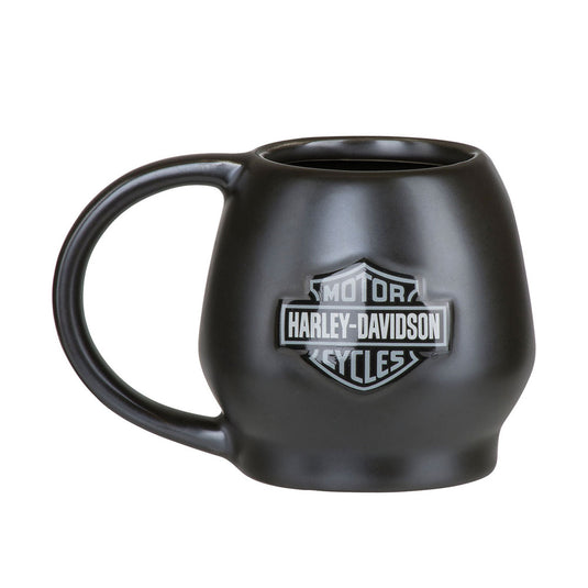 H-D Sculpted Skull Mug