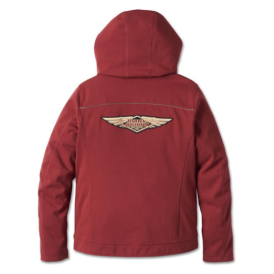 Women's 120th Anniversary Deflector Riding Fleece - Merlot