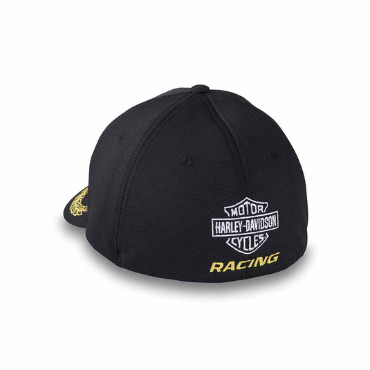 The Harley-Davidson Start Your Engines Stretch-Fit Baseball Cap - Harley Black