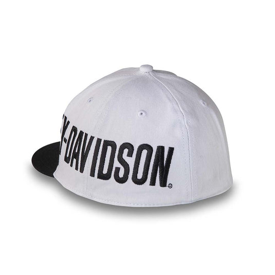 The Harley-Davidson Highside Fitted Cap - Bright White