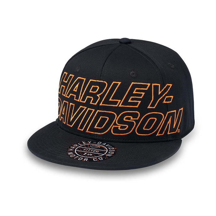 The Harley-Davidson Fitted Racing Cap - Harley Black