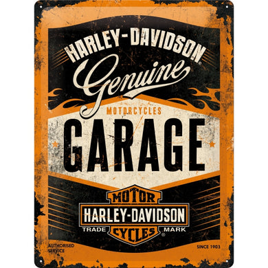 Harley-Davidson Garage Tin Sign