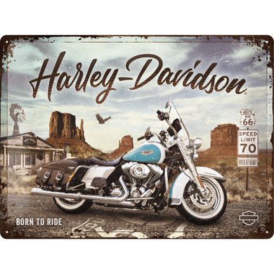 Harley-Davidson Canyon Tin Sign