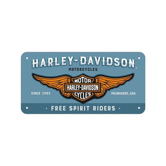 Harley-Davidson Hanging Sign 10 x 20 cm