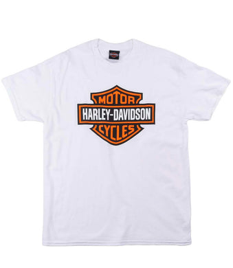 Men's Bar & Shield White Dealer Tee