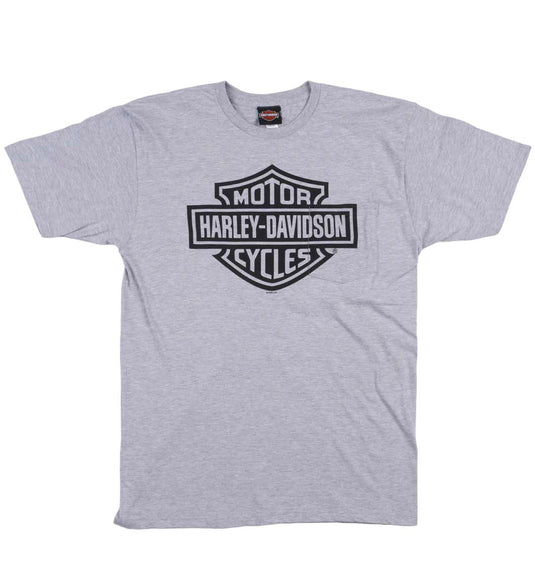 Men's Bar & Shield Pocket Grey Dealer Tee