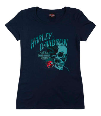 Women's Frenzy Skull Dealer Tee