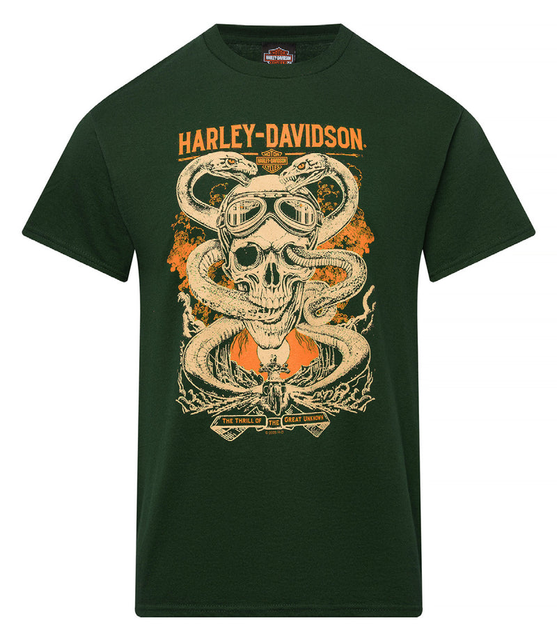 Load image into Gallery viewer, Men&#39;s Green Slithering Dealer Tee
