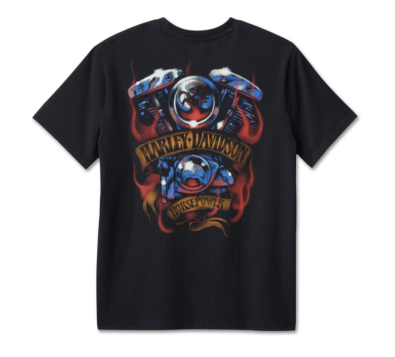 Load image into Gallery viewer, Loaded with Horsepower Graphic Tee
