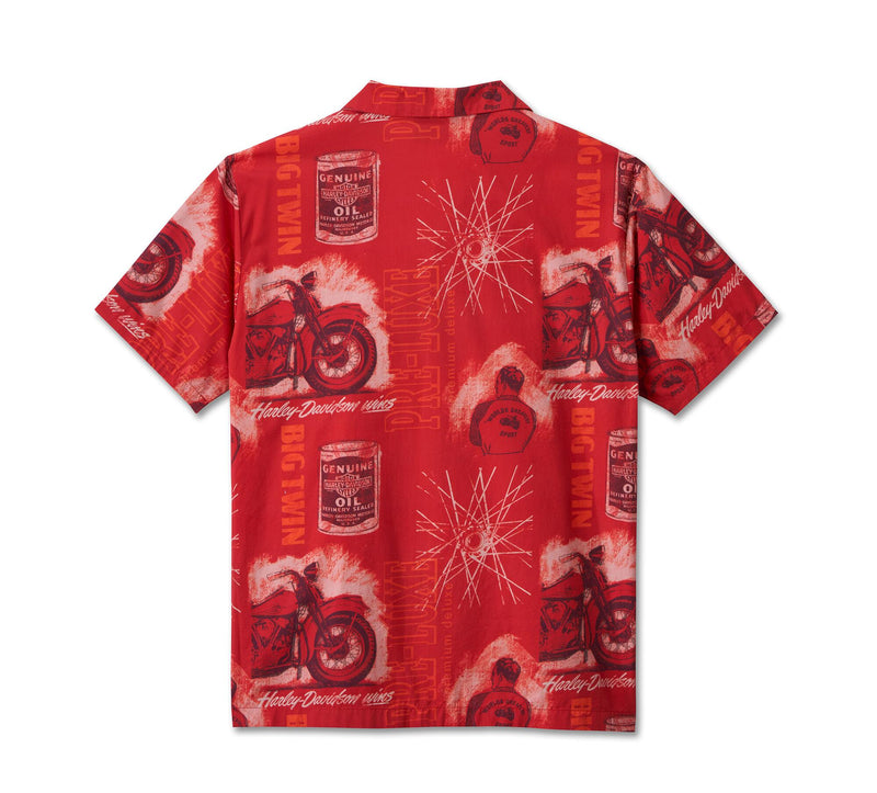 Load image into Gallery viewer, Roaring Aloha Short Sleeve Shirt
