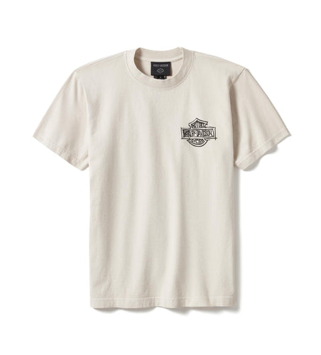 In the Wind Rider Sketch Art Short Sleeve Tee - Parchment