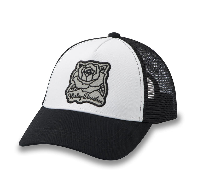 Load image into Gallery viewer, Women&#39;s Rosebud Trucker Cap
