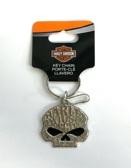 Harley-Davidson Sugar Skull Keychain